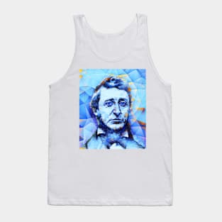 Henry David Thoreau Portrait | Henry David Thoreau Artwork | Henry David Thoreau Painting 10 Tank Top